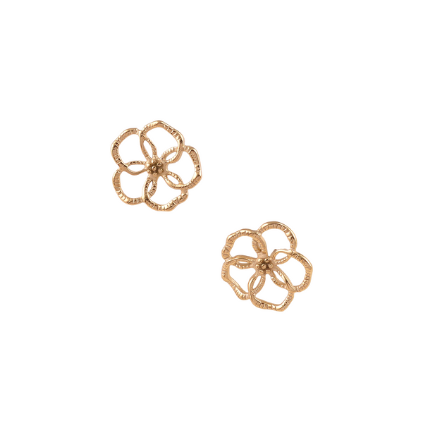 Boucles puces dorées Oria