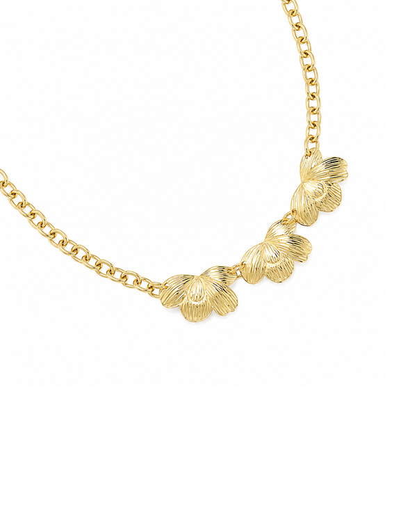 Collier doré Alaya