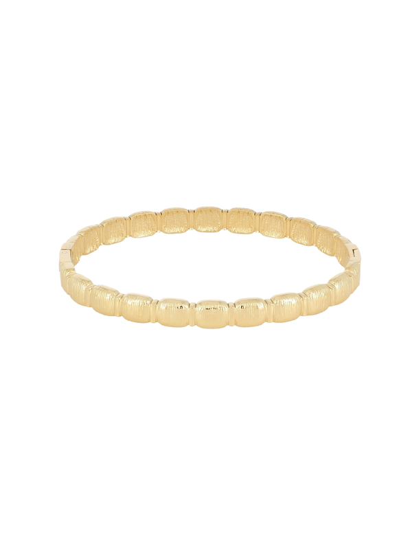 Bracelet jonc doré Zelia