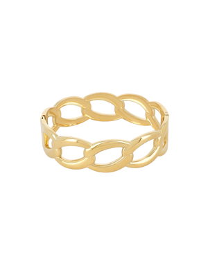 Bracelet jonc doré Elycia