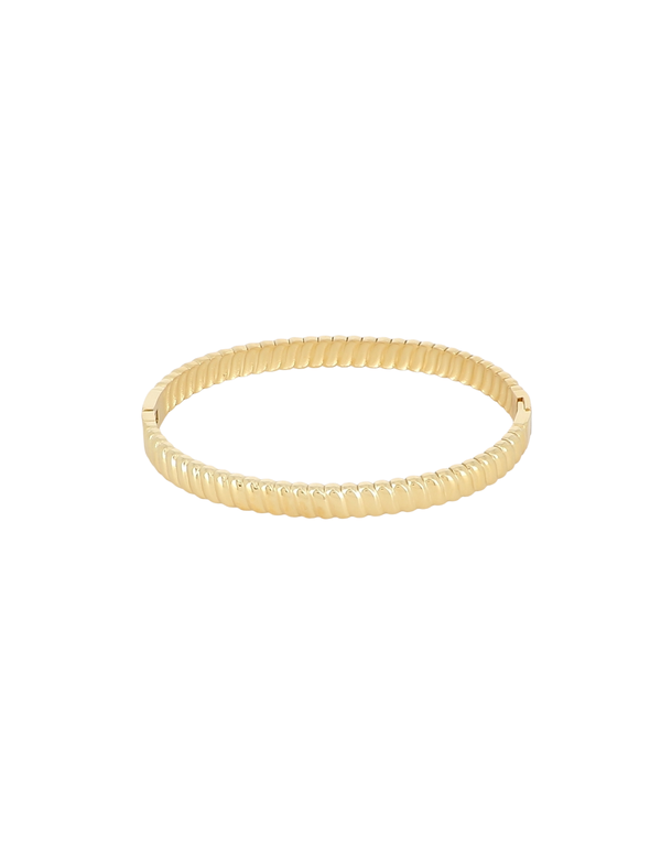 Bracelet jonc doré Liore