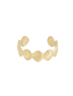 Bracelet jonc doré Naile