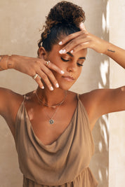 Bague dorée Fanny