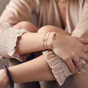 Bracelet doré LAORA - Bijou porté