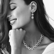Collier doré ANINDYA chaine épaisse - Bijou porté