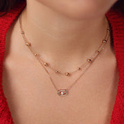 Collier doré SIAM - Bijou porté 