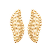 Boucles d'oreilles dorées puces Joyce