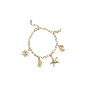 Bracelet doré Ewan