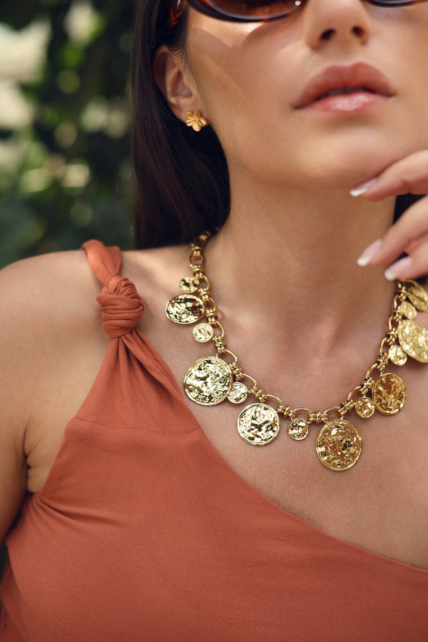 Collier doré Imraan