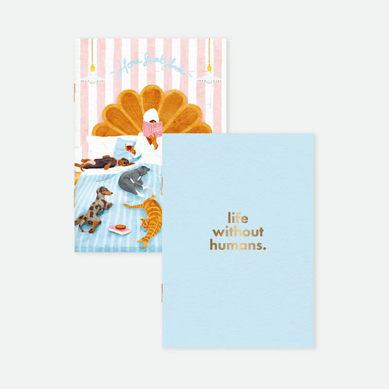 Duo de carnets de poche Without humans - Papeterie