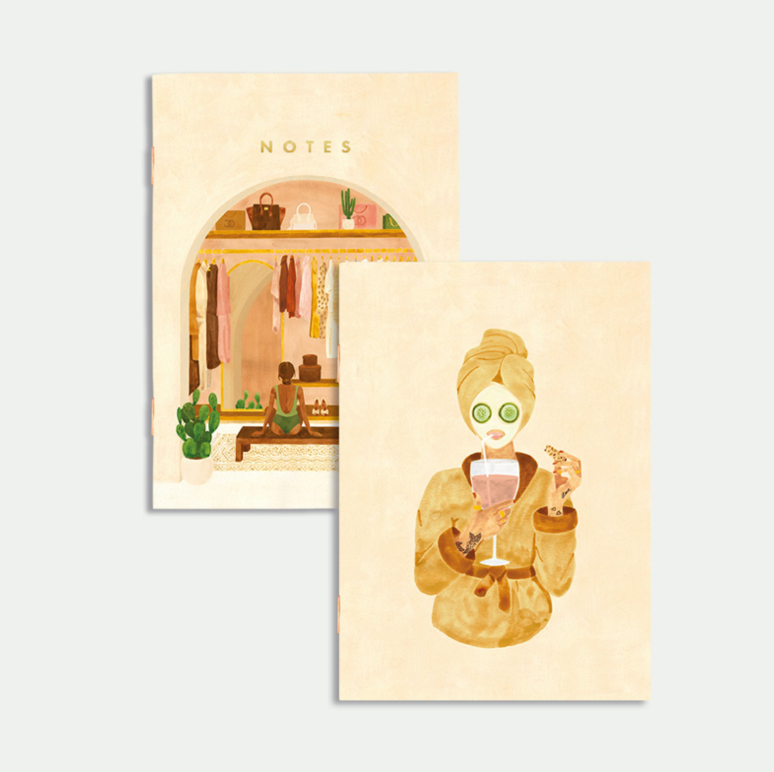 Duo de carnets de poche Dressing - Papeterie