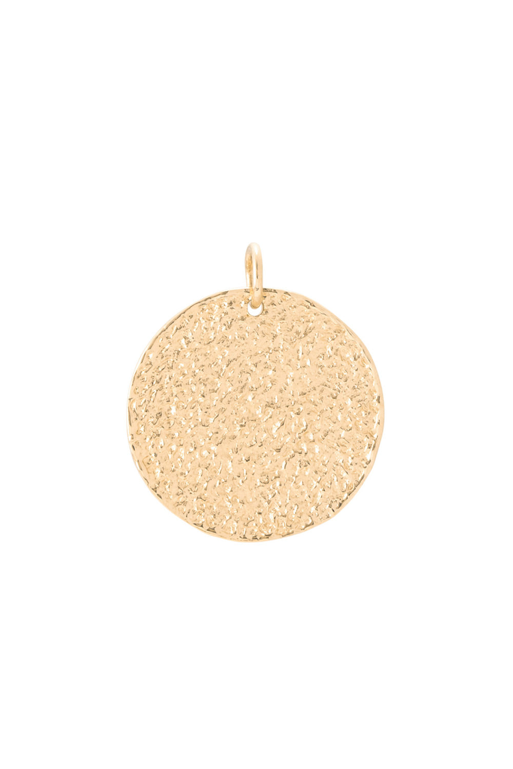 Collier doré personnalisable pour gravure NESSIE M - Bijou photographié sur fond blanc