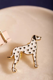Pin's doré dalmatien - Accessoire